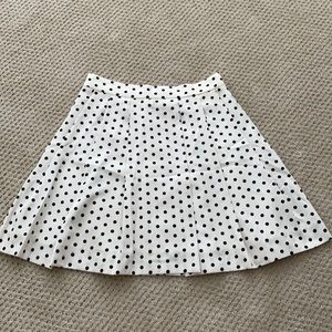 JCREW Polka dot Skirt